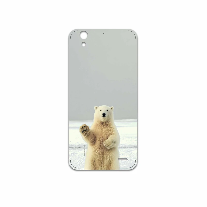 برچسب پوششی ماهوت مدل Polar bear مناسب برای گوشی موبایل هوآوی Ascend G630