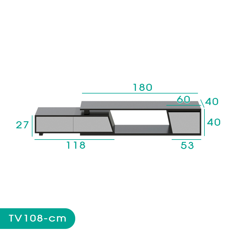 میز تلویزیون اسمردیس مدل TV108