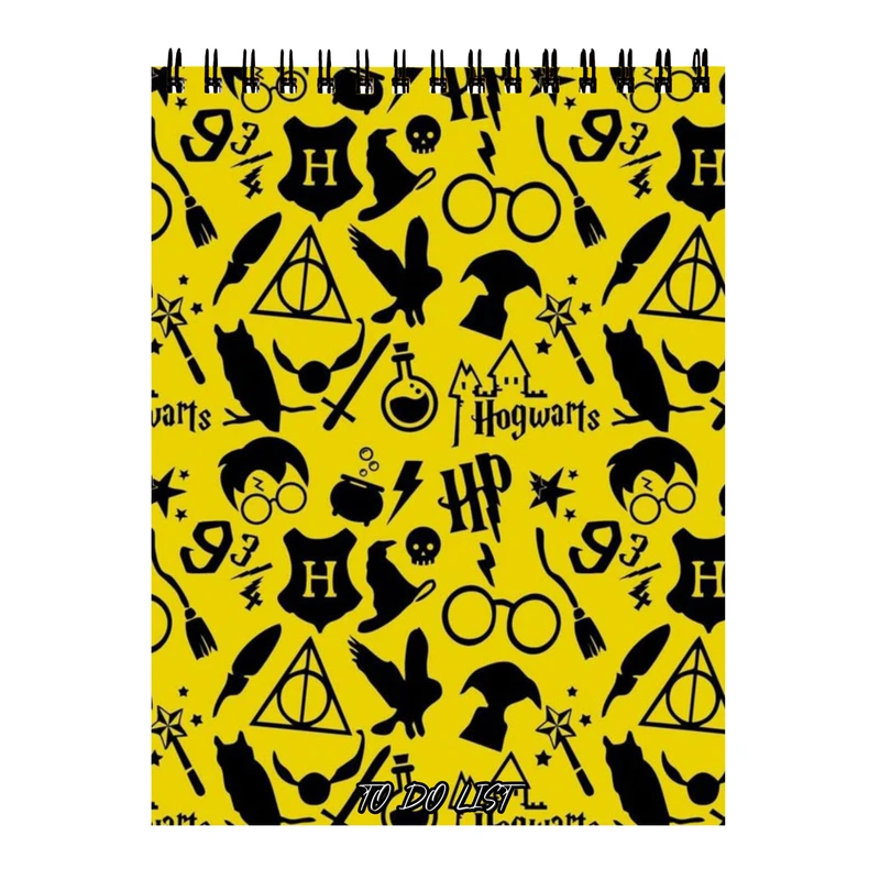 دفتر برنامه ریزی 60 برگ طرح harry potter کد 82
