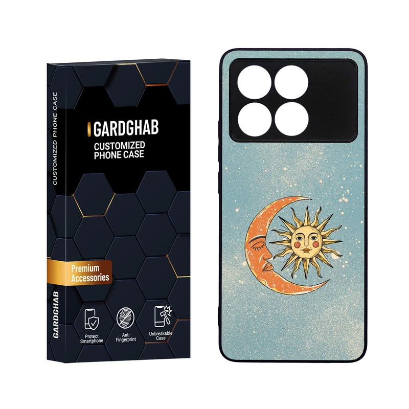 کاور گارد قاب مدل هنری مناسب برای گوشی موبایل شیائومی Poco X6 Pro 5G