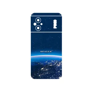 MAHOOT Space X Cover Sticker for Xiaomi Poco M5