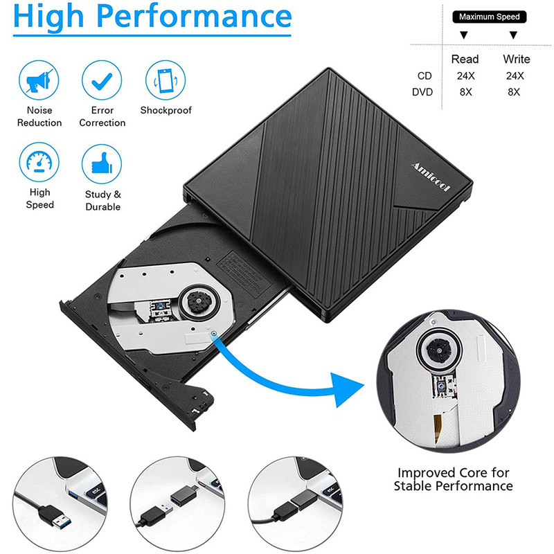 درایو DVD اکسترنال آمیکول کد 1682 1