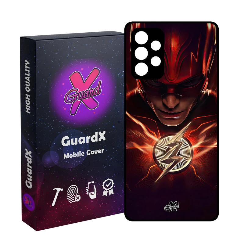 کاور گارد ایکس طرح فلش مدل Glass10599 مناسب برای گوشی موبایل سامسونگ Galaxy A52/A52S