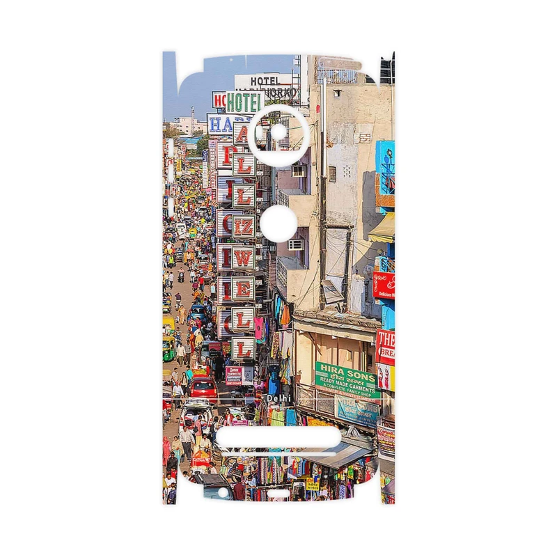 برچسب پوششی ماهوت مدل City of Delhi-FullSkin مناسب برای گوشی موبایل موتورولا Moto Z2 Play