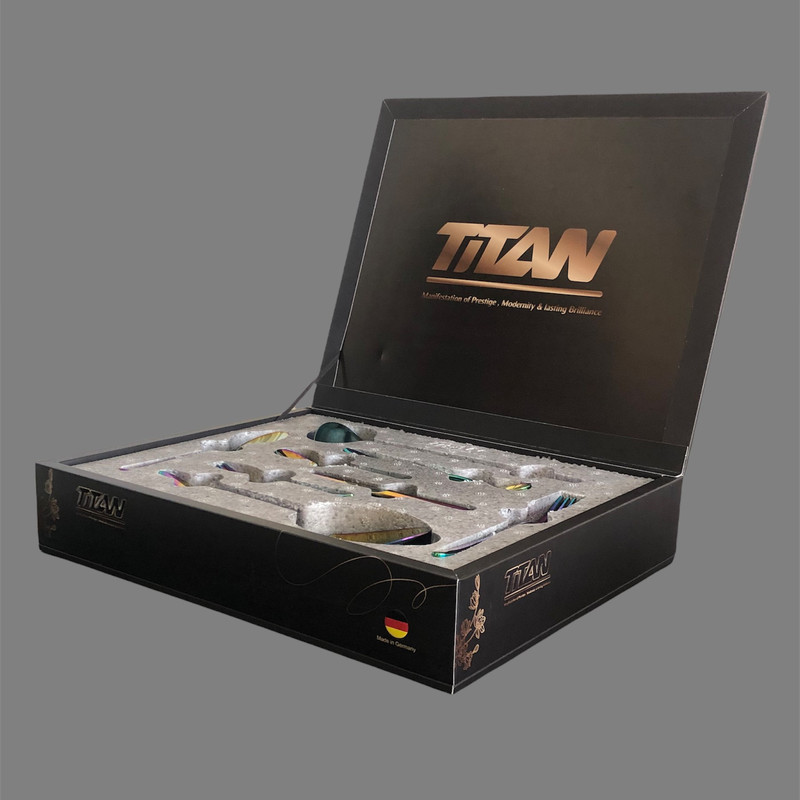 سرویس قاشق و چنگال 38 پارچه مدل TITAN سرویس قاشق و چنگال 38 پارچه مدل TITAN
