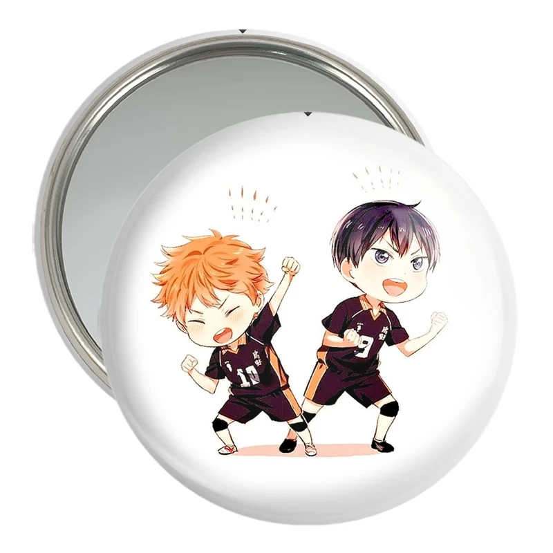 آینه جیبی خندالو مدل انیمه آبشار سرنوشت هایکیو کاگیاما  کد 10091