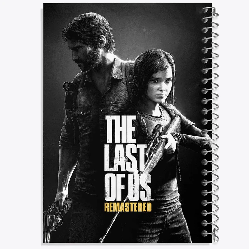دفتر ژورنال نویسی 50 برگ خندالو مدل نقطه ای طرح The Last Of Us کد 4867