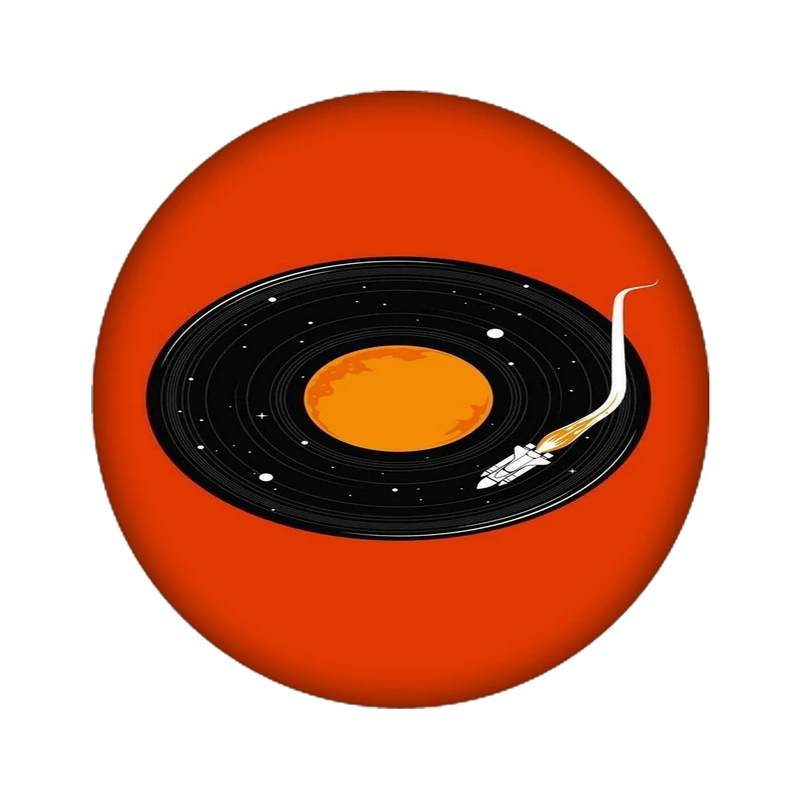 استیکر تزئینی موبایل و تبلت مدل سیاره کد 2036