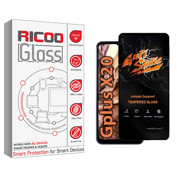 محافظ صفحه نمایش ریکو مدل RC Antistatic مناسب برای گوشی موبایل جی پلاس X20