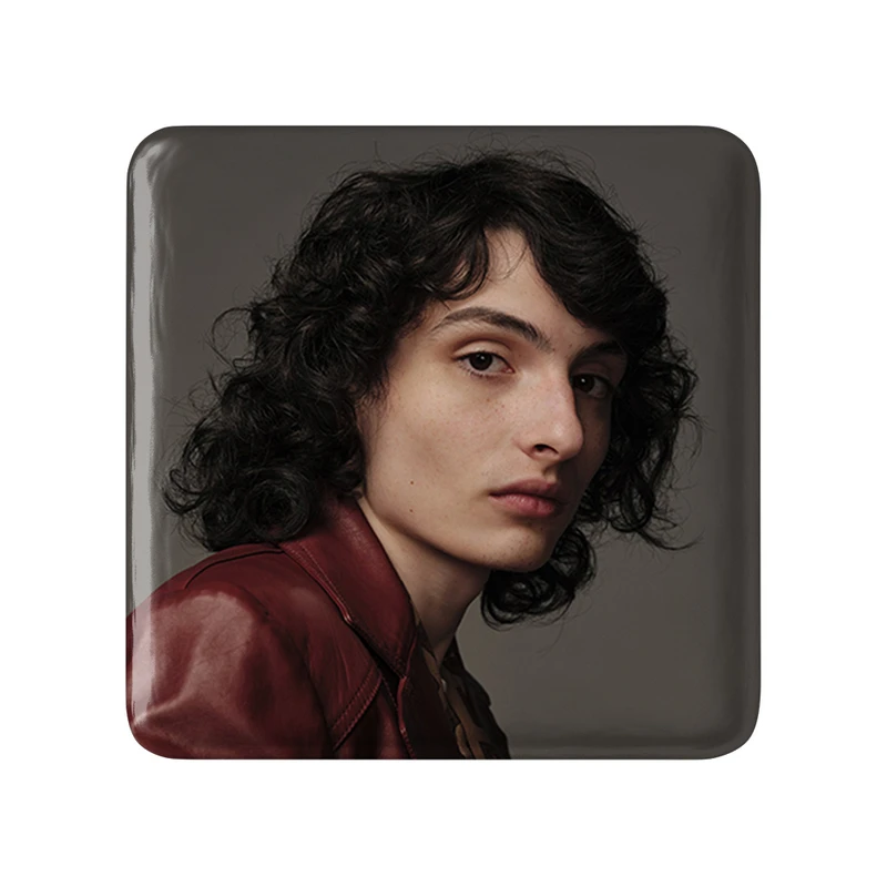 مگنت خندالو طرح فین سریال استرنجر تینگز Stranger Things  مدل مربعی کد 19324