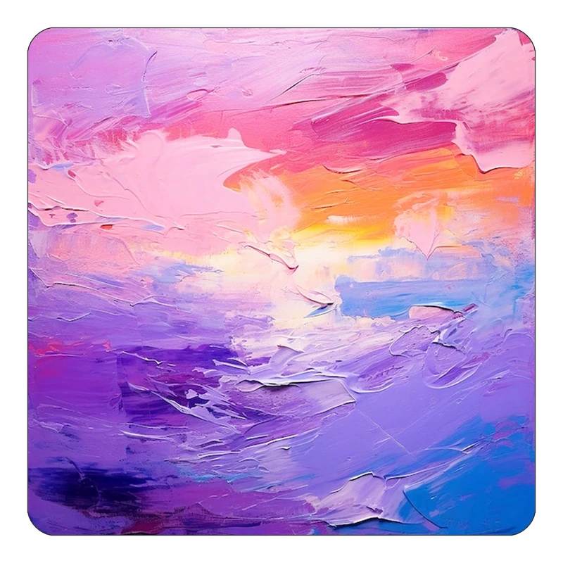 مگنت کاکتی طرح نقاشی رنگ روغن مدل mp70468