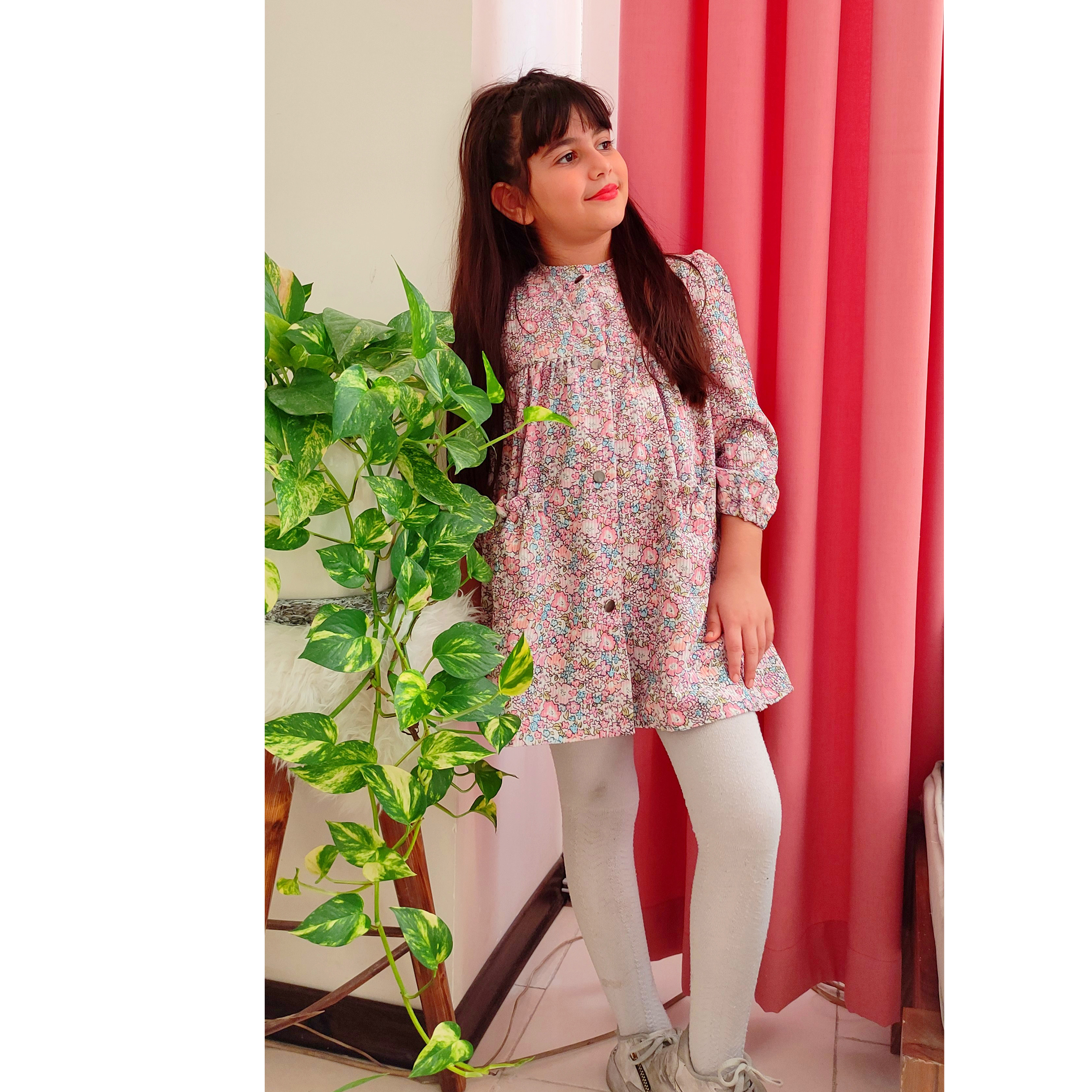 پیراهن دخترانه مدل بهاری