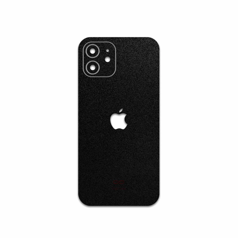 برچسب پوششی ماهوت مدل Black-Suede مناسب برای گوشی موبایل اپل iPhone 12
