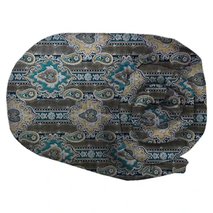 لحاف کرسی سندس مدل ترمه کد F805 سایز 350x350 سانتی متر