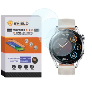 محافظ صفحه نمایش شیشه ای آلتیمیت شیلد مدل SH-UL مناسب برای ساعت هوشمند هوآوی GT3 46mm بسته سه عددی