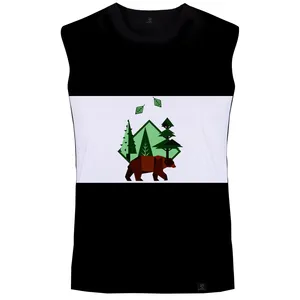 تاپ مردانه 27 طرح جنگل کد J08