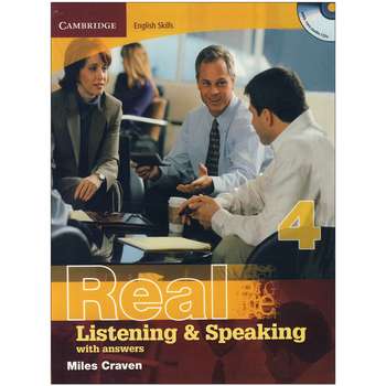 کتاب Real Listening and Speaking 4 اثر Miles Craven انتشارات کمبریج 