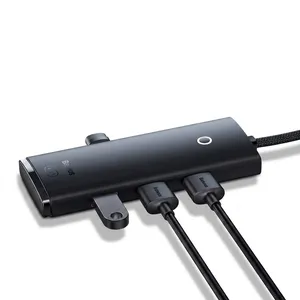 هاب 4 پورت usb3 باسئوس مدل Hub Lite Series -WKQX030101