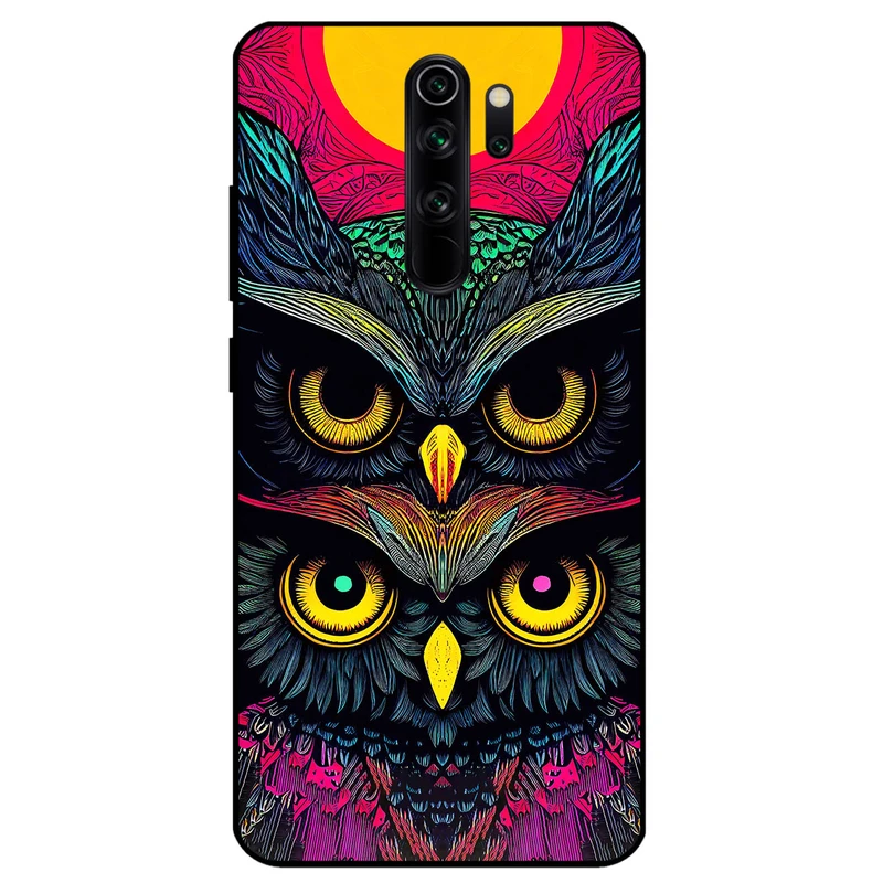 کاور مگافون طرح جغد مدل 1904 مناسب برای گوشی موبایل شیائومی Redmi Note 8 Pro 