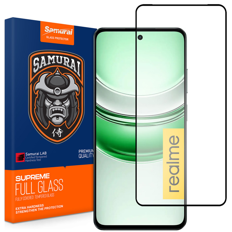 محافظ صفحه نمایش سامورایی مدل ovglass مناسب برای گوشی موبایل ریلمی C75 / C65 