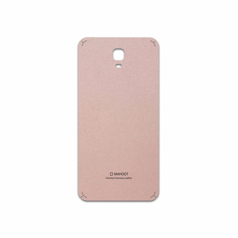 برچسب پوششی ماهوت مدل Rose Gold Leather مناسب برای گوشی موبایل جی ال ایکس Aria 1