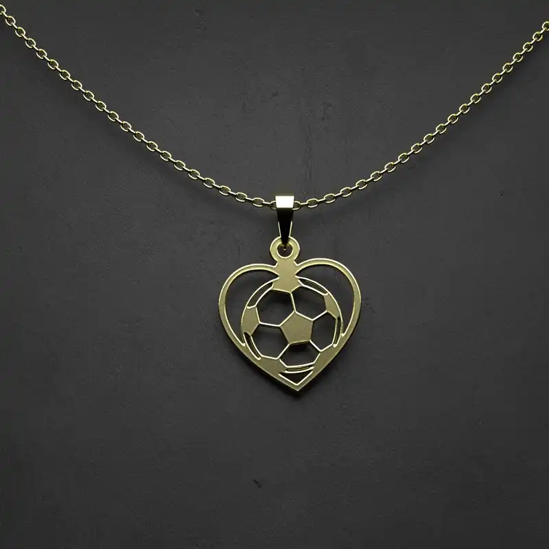 گردنبند طلا 18 عیار زنانه مدوپد مدل هندسی کد CA10176