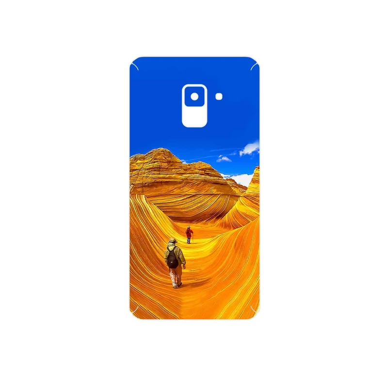 برچسب پوششی ماهوت مدل Amazing Rocks مناسب برای گوشی موبایل سامسونگ Galaxy A8 2018
