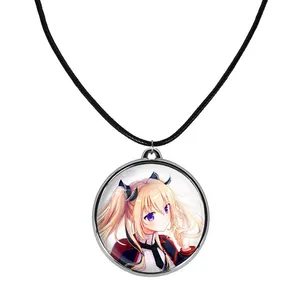 گردنبند خندالو مدل انیمه نخاله آکادمی پادشاه شیاطین کد 2774127742