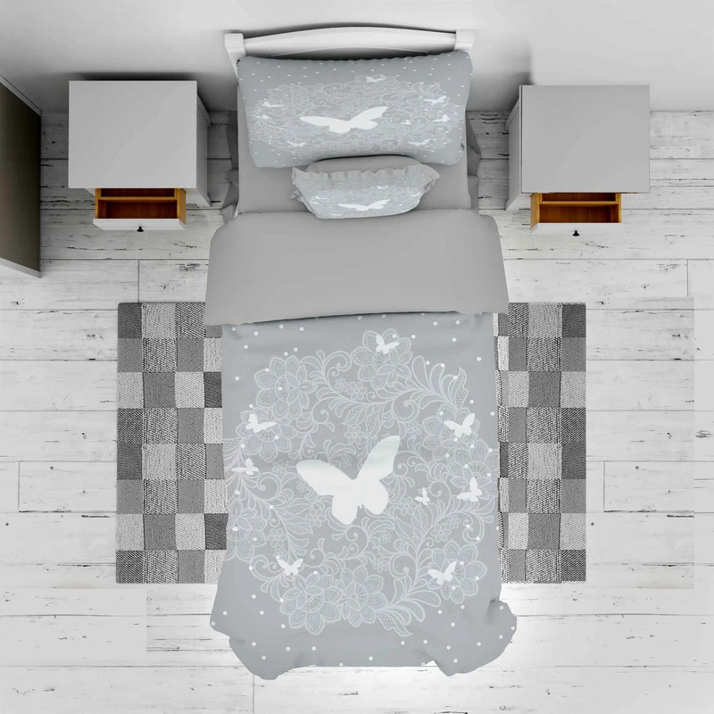 سرویس روتختی مدل پروانه TXY99 تک نفره 5 تکه