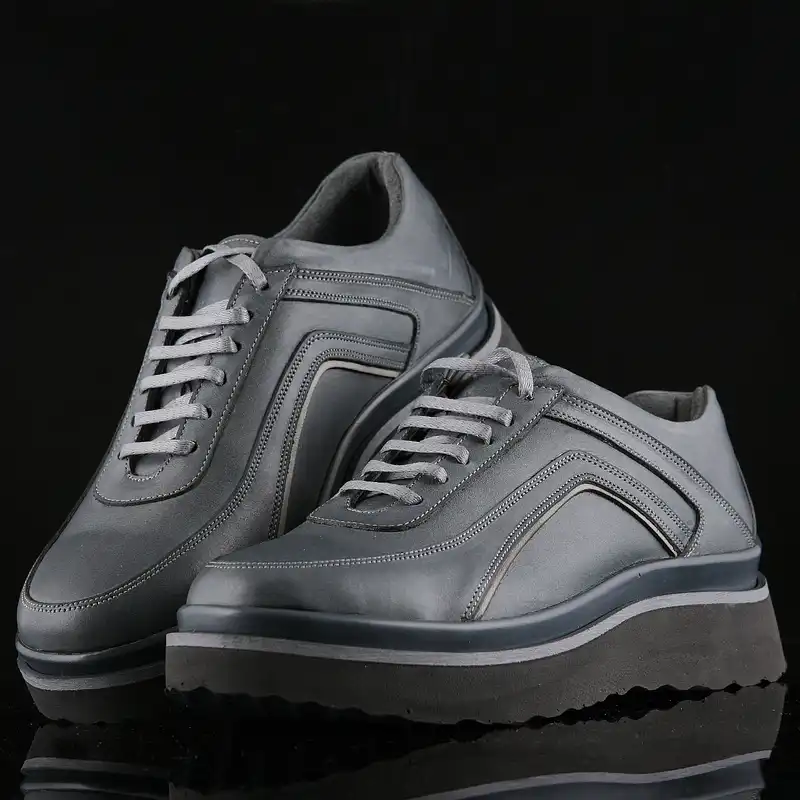 کفش روزمره زنانه چرم یلسان مدل میکسا TOS-MKS-535-GS