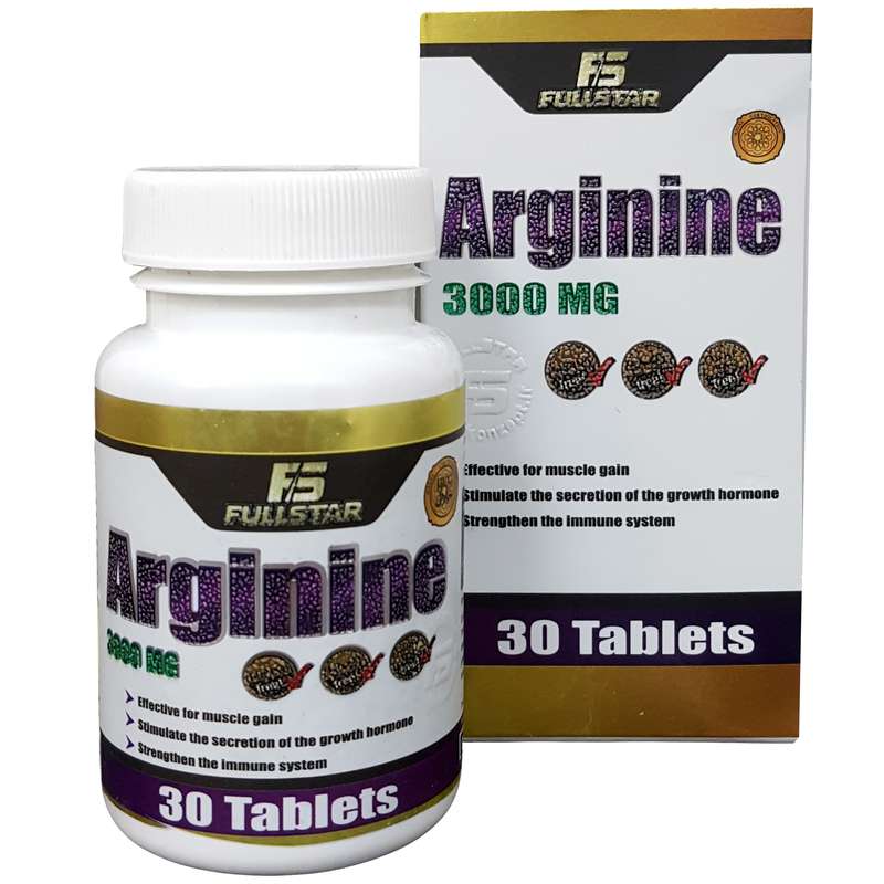 قرص آرژنین فول استار-1000 میلی گرم بسته 30 عددی