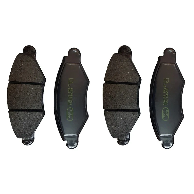 لنت ترمز جلو خودرو دیسکی لنت 1905 مدل WVA23205 دو جفت مناسب برای پژو 206 تیپ 2 و 3