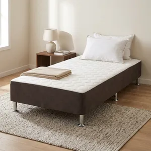 تخت خواب یک نفره آسایش باکس مدل AK146 سایز 200 × 120 سانتی متر