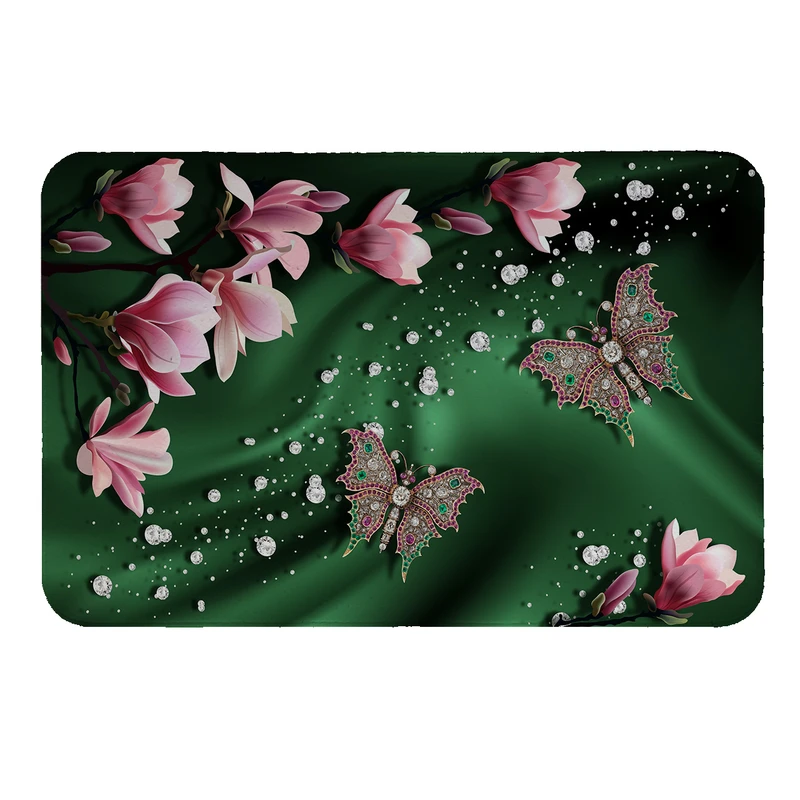  پادری طرح گل کد 5707 سایز 60 × 40 سانتی‌متر