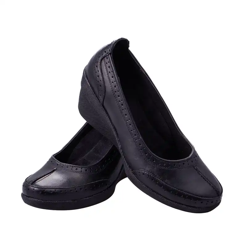 کفش روزمره زنانه مدل نادر مدل نغمه کد 609 رنگ مشکی