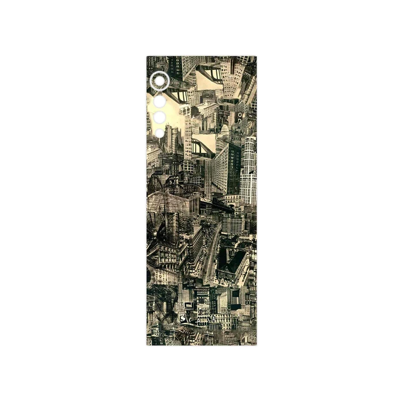 برچسب پوششی ماهوت مدل Collage of Skyscraper مناسب برای گوشی موبایل ال جی Velvet 5G