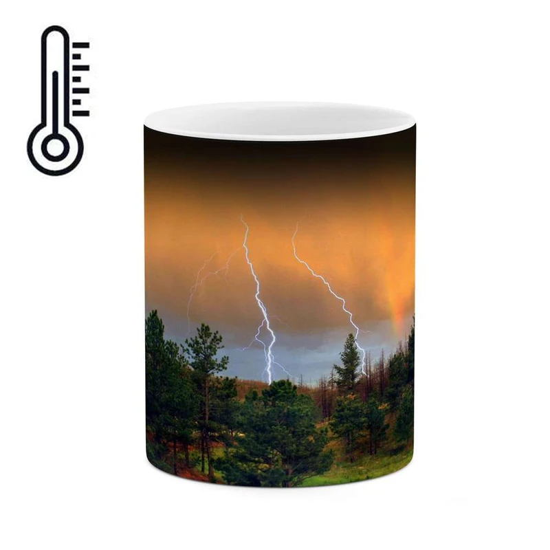 ماگ حرارتی کاکتی مدل رعد و برق کد  mgh12568