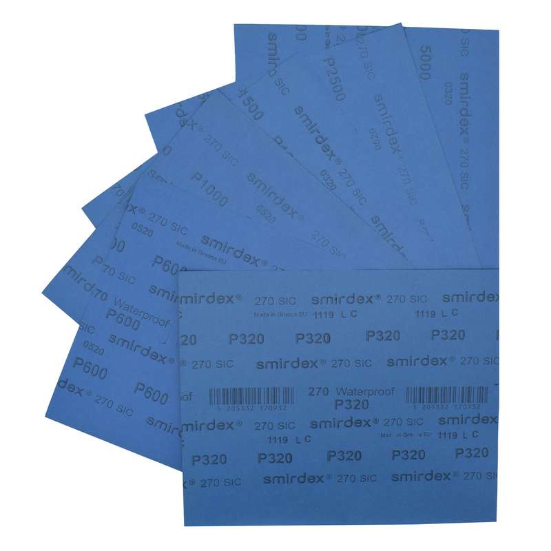 ورق سنباده اسمیردکس مدل P5000 مجموعه 6 عددی ورق سنباده اسمیردکس مدل P5000 مجموعه 6 عددی