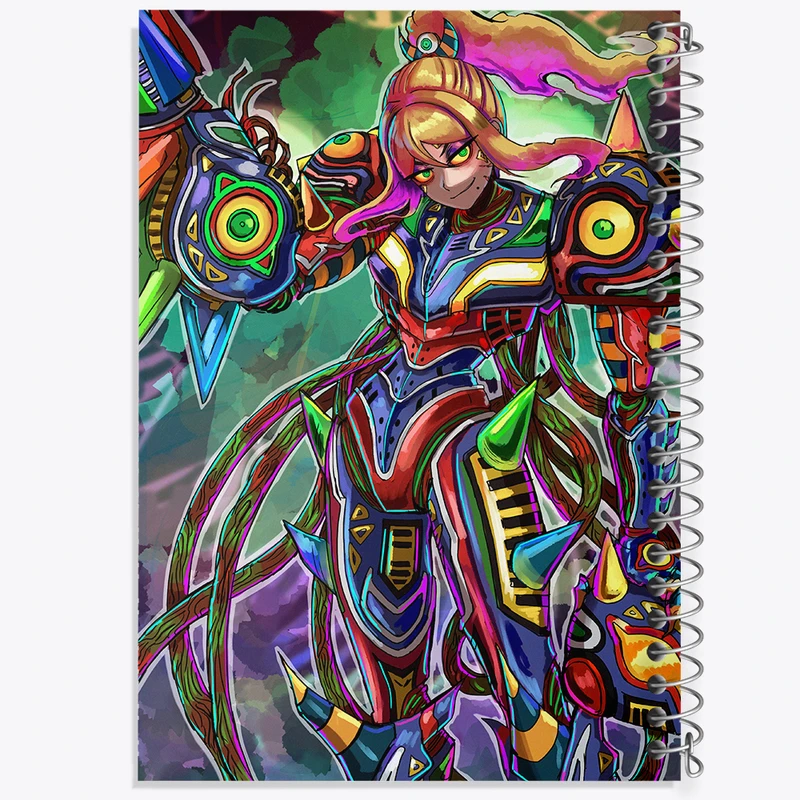 دفتر نقاشی 50 برگ خندالو طرح بازی متروید (Metroid) کد 35667