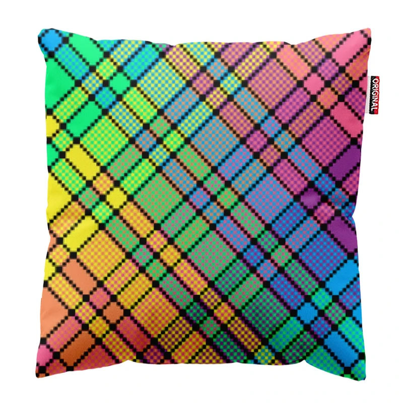  کوسن پاد آفرین طرح رنگی سنتی کلاسیک کد 1356 سایز 30*30 سانتی متر