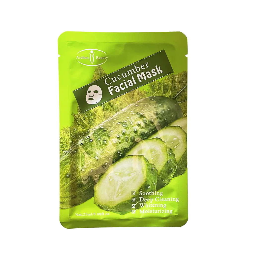 ماسک صورت ایچون بیوتی مدل خیار حجم 25 میلی لیتر