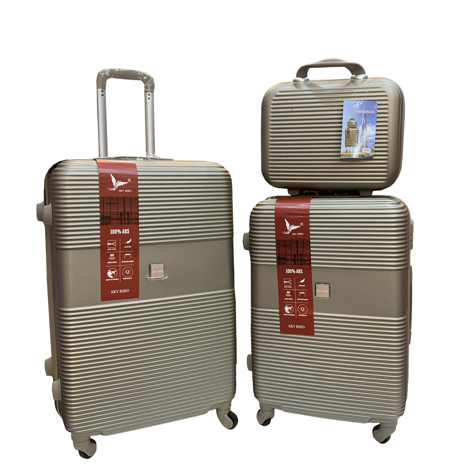 مجموعه سه عددی چمدان اسکای برد مدل C0140