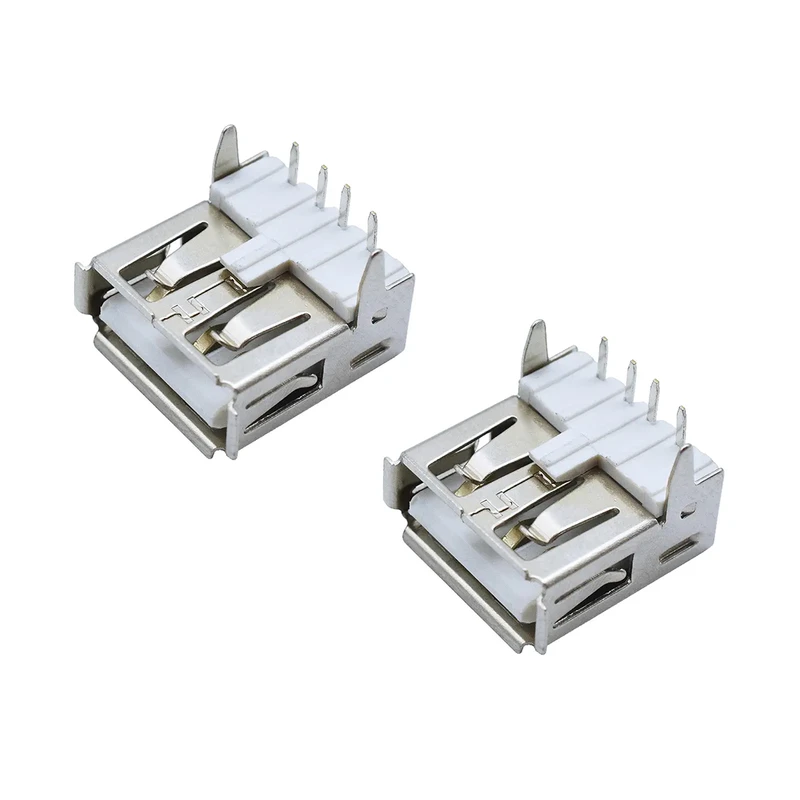 كانكتور مادگی USB-A مدل 4Pin-90Degree بسته 2 عددی