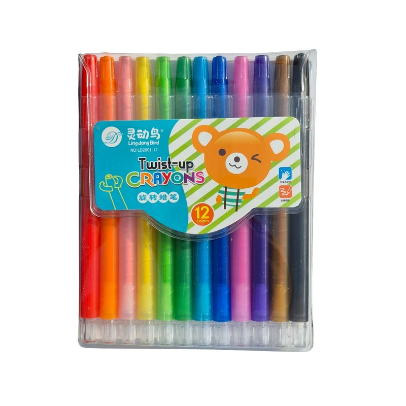 پاستل 12 رنگ لاینگ دانگ مدل پیچی کد 596595