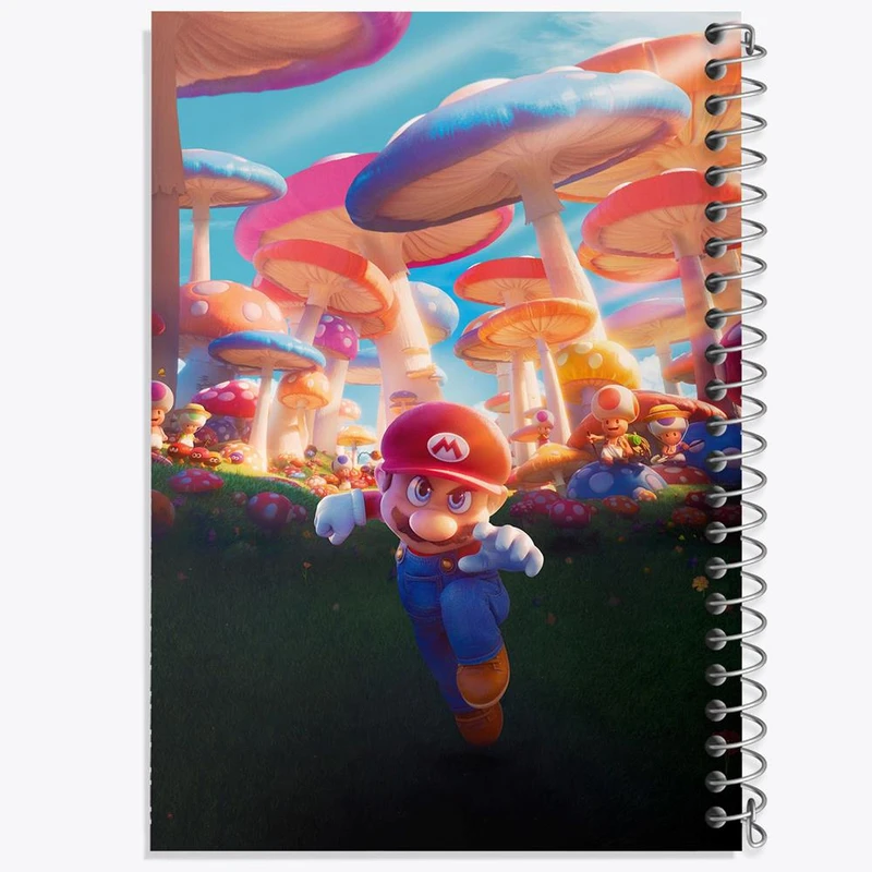 دفتر لیست خرید 50 برگ خندالو طرح سوپر ماریو کد 29347