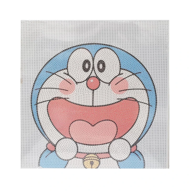 بازی آموزشی مدل ساخت تابلو نقاشی الماسی طرح دورایمون