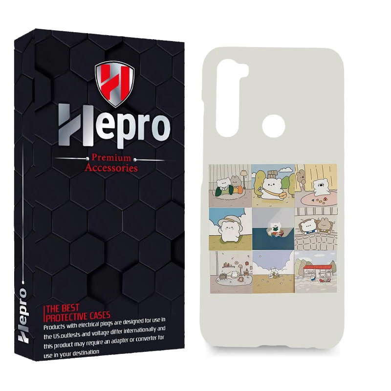 کاور هپرو مدل MC مناسب برای گوشی موبایل شیائومی Redmi Note 8