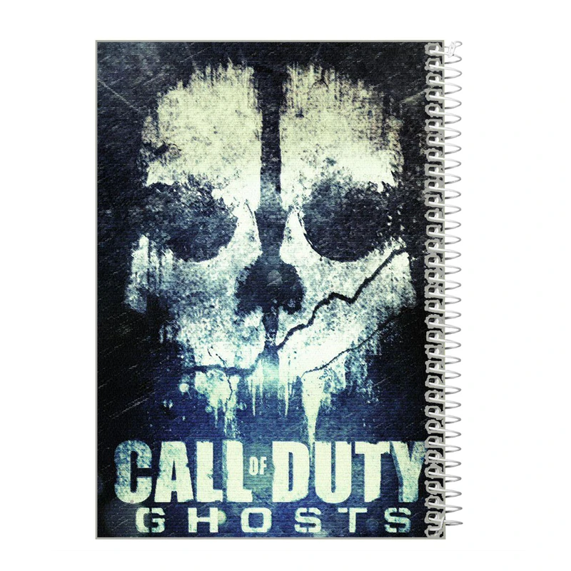 دفترچه یادداشت 40 برگ طرح call of duty کد ic7