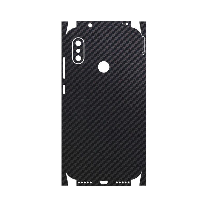 برچسب پوششی ماهوت مدل Carbon-Fiber-FullSkin مناسب برای گوشی موبایل شیائومی Redmi Note 6 Pro