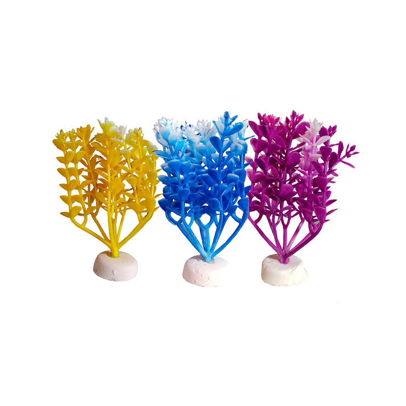 گیاه تزیینی آکواریوم مدل s.planet بسته سه عددی